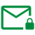Secure mail icon