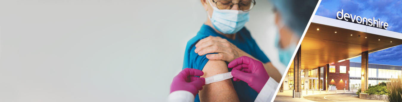 HOOPP-owned Devonshire Mall home to new mass vaccination site