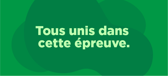Tous unis dans cette épreuve 